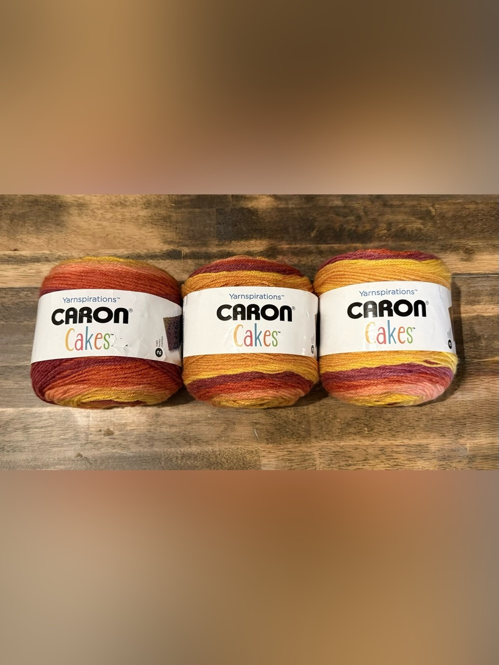 Matching dye lots! Caron Cakes Pumpkin Spice (Discontinued)